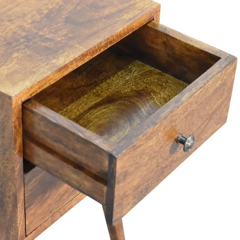 Wooden Two Drawer Bedroom Cabinet