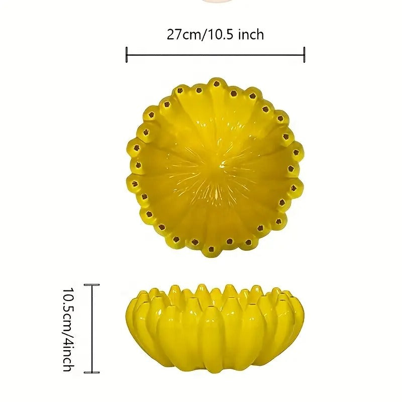 Banana-Shaped Kitchen Bowl