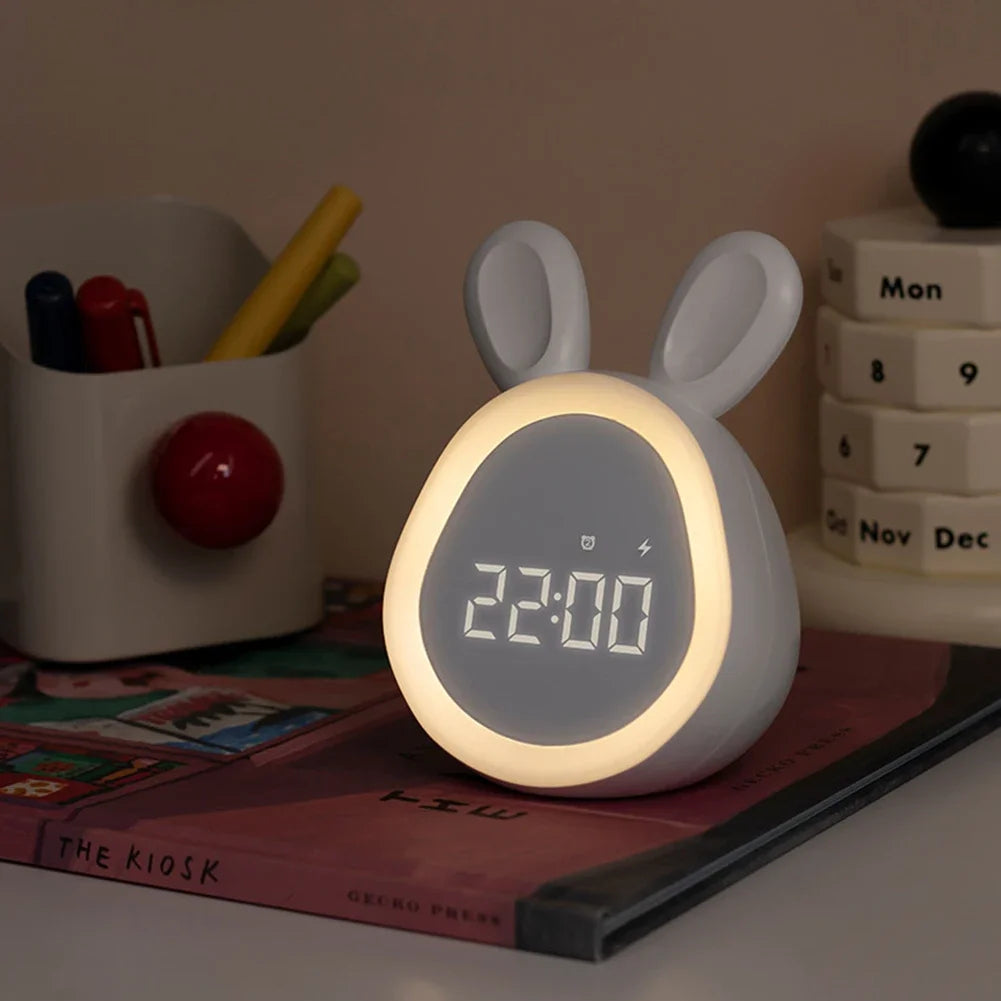 Bunny Ear Digital Alarm Clock